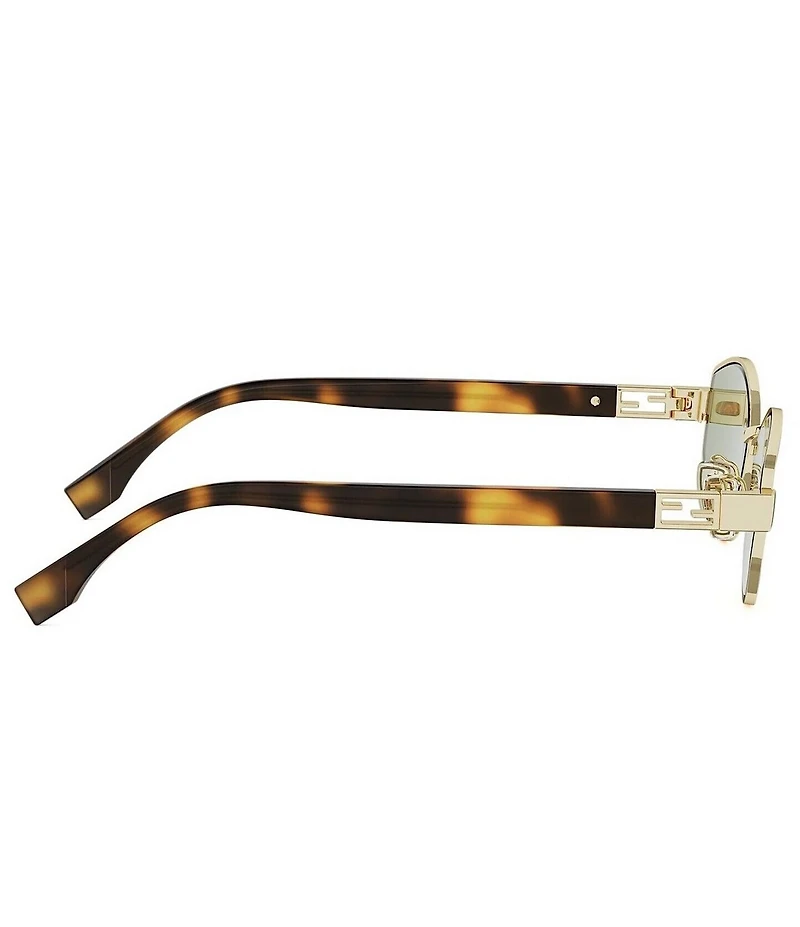 FENDI Women's Baguette 56mm Oval Sunglasses
