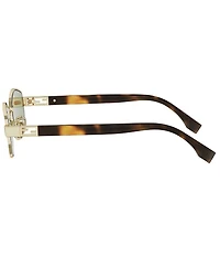 FENDI Women's Baguette 56mm Oval Sunglasses