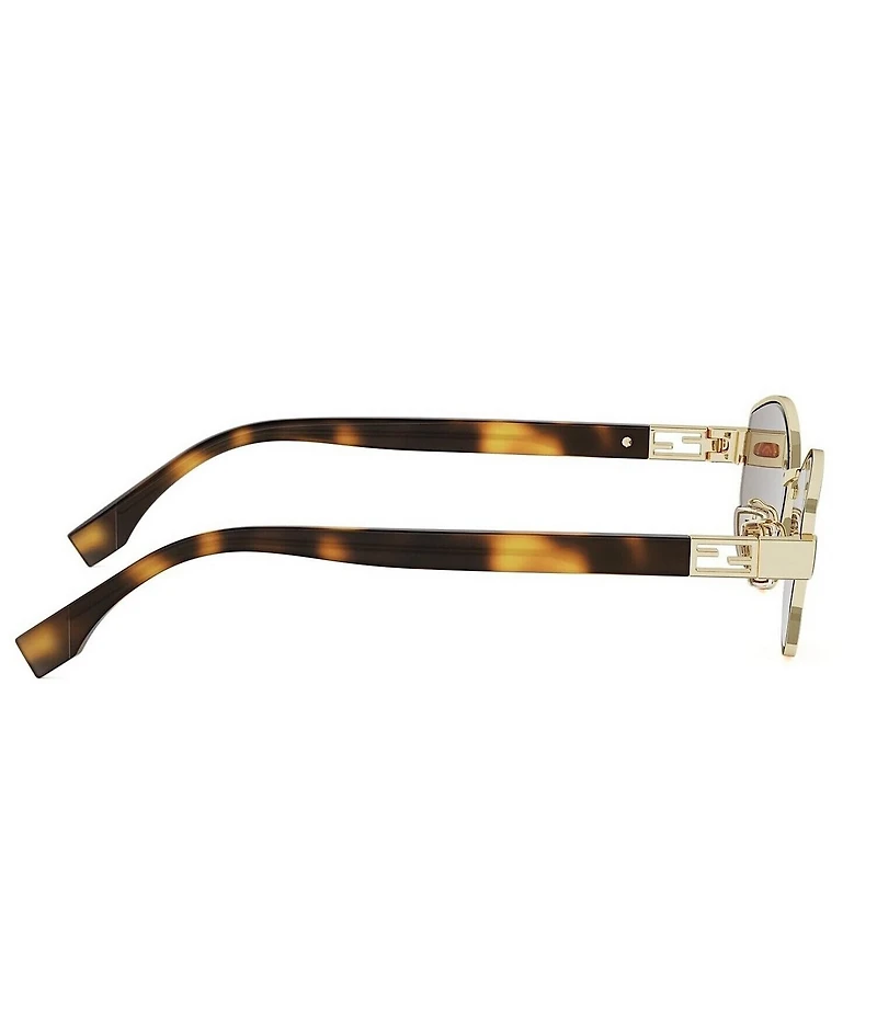 FENDI Women's Baguette 56mm Oval Sunglasses