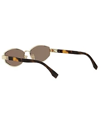 FENDI Women's Baguette 56mm Oval Sunglasses
