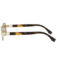 FENDI Women's Baguette 56mm Oval Sunglasses