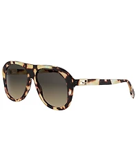 FENDI Women's Baguette 57mm Aviator Sunglasses