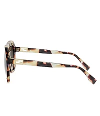 FENDI Women's Baguette 57mm Aviator Sunglasses