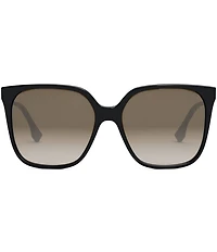 FENDI Women's Fendi Fine 59mm Geometric Square Gradient Sunglasses