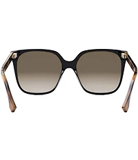 FENDI Women's Fendi Fine 59mm Geometric Square Gradient Sunglasses