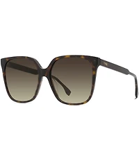 FENDI Women's FENDI Fine 59mm Havana Geometric Oversize Sunglasses