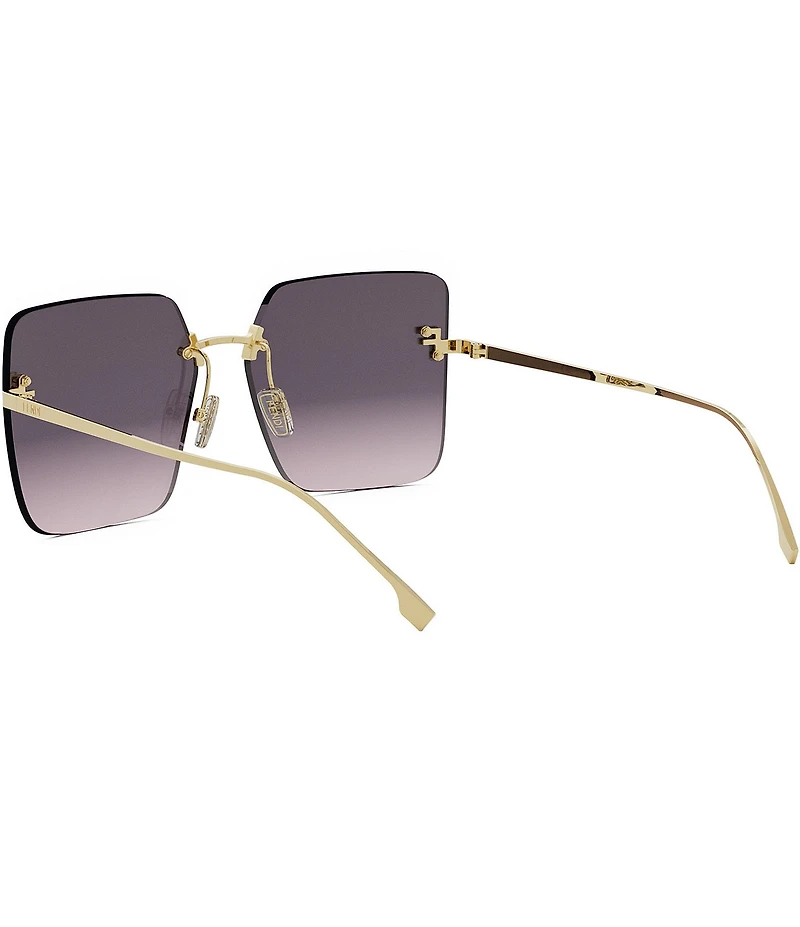 FENDI Women's FENDI First 59mm Geometric Square Sunglasses