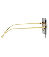 FENDI Women's FENDI First 59mm Geometric Square Sunglasses