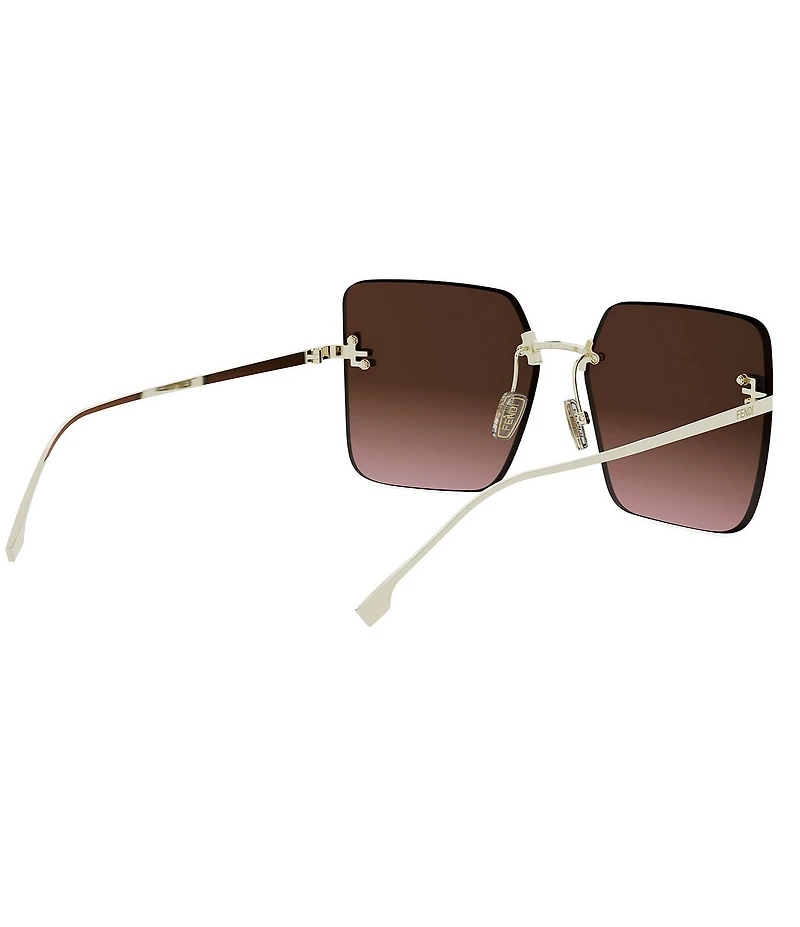 FENDI Women's FENDI First 59mm Geometric Square Sunglasses
