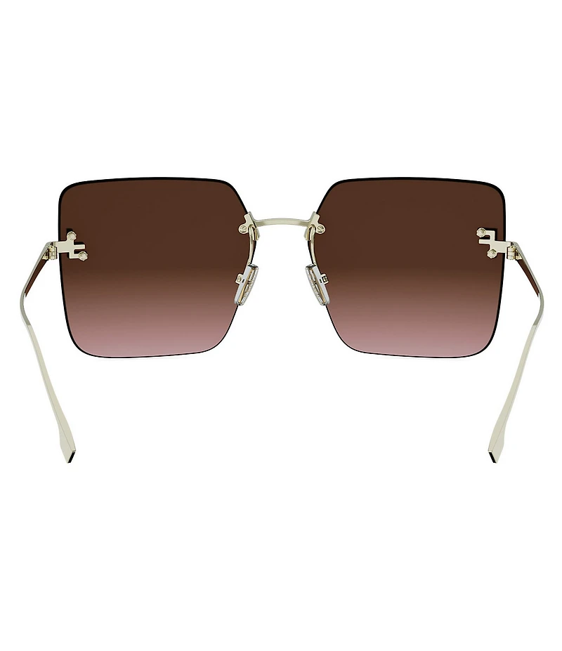 FENDI Women's FENDI First 59mm Geometric Square Sunglasses