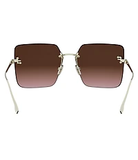 FENDI Women's FENDI First 59mm Geometric Square Sunglasses