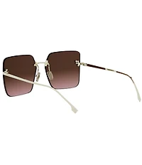 FENDI Women's FENDI First 59mm Geometric Square Sunglasses