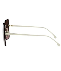 FENDI Women's FENDI First 59mm Geometric Square Sunglasses