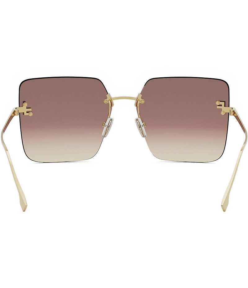 FENDI Women's FENDI First 59mm Geometric Square Sunglasses