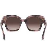 FENDI Women's FENDI First 63mm Square Havana Sunglasses