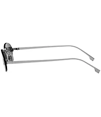 FENDI Women's Fendi First Crystal 54mm Oval Sunglasses