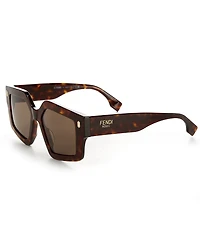 FENDI Women's FENDI Roma 52mm Square Sunglasses