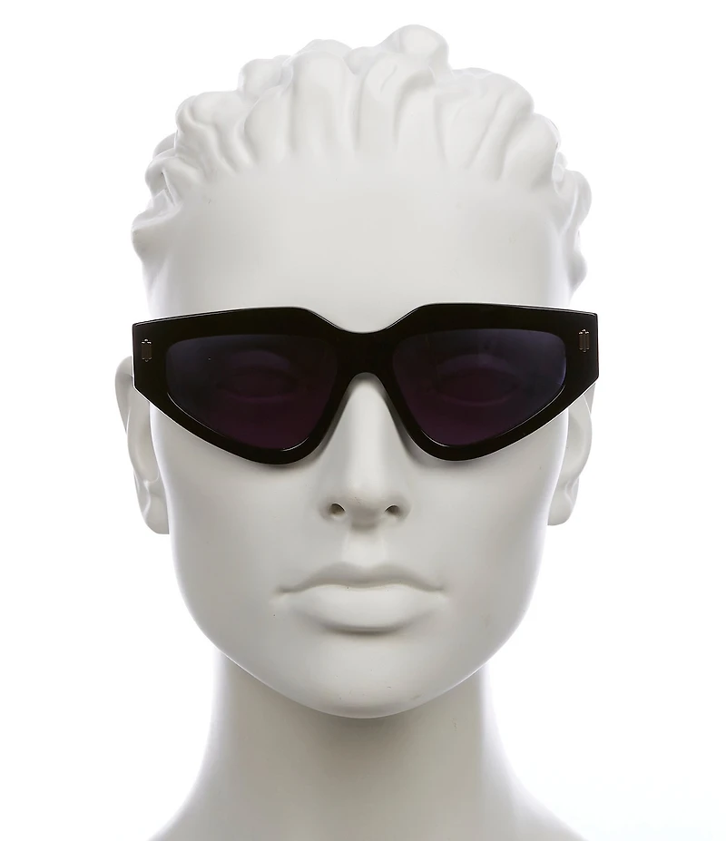 FENDI Fendi Roma 54mm Geometric Cat Eye Statement Sunglasses