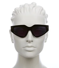 FENDI Fendi Roma 54mm Geometric Cat Eye Statement Sunglasses