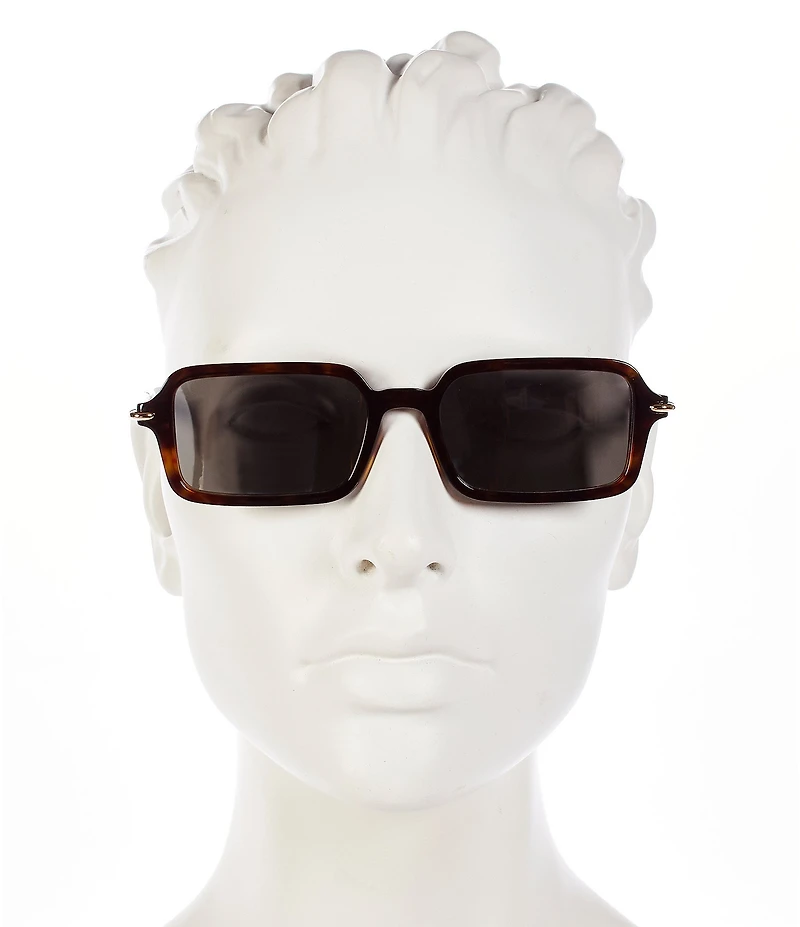 FENDI Women's FENDI Selleria 51mm Havana Rectangle Sunglasses