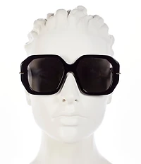 FENDI Women's FENDI Selleria 54mm Square Sunglasses