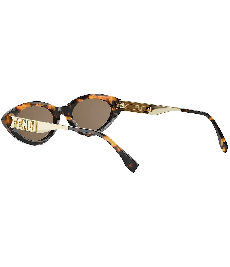 FENDI Women's Fendigraphy 51mm Cat Eye Sunglasses