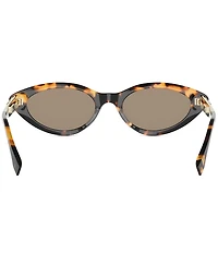 FENDI Women's Fendigraphy 51mm Cat Eye Sunglasses