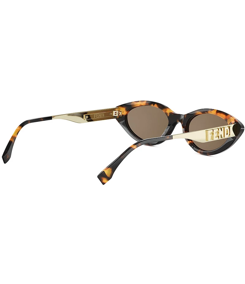 FENDI Women's Fendigraphy 51mm Cat Eye Sunglasses