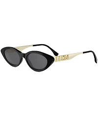 FENDI Women's Fendigraphy 51mm Cat Eye Sunglasses