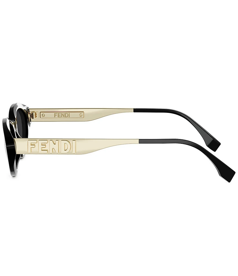 FENDI Women's Fendigraphy 51mm Cat Eye Sunglasses