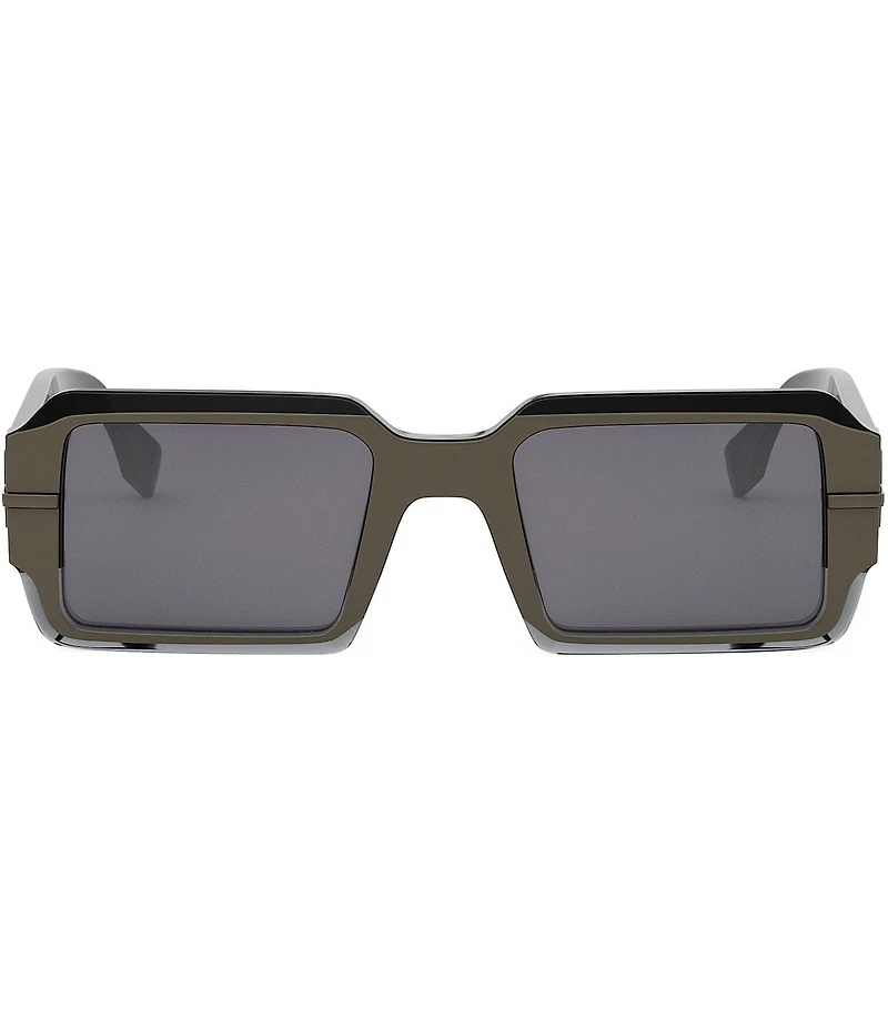 FENDI Women's Fendigraphy 52mm Two Tone Rectangle Sunglasses