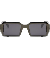 FENDI Women's Fendigraphy 52mm Two Tone Rectangle Sunglasses