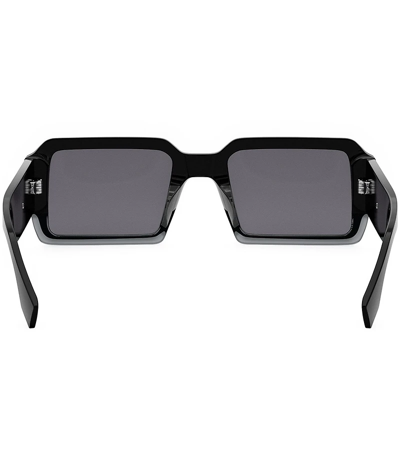 FENDI Women's Fendigraphy 52mm Two Tone Rectangle Sunglasses