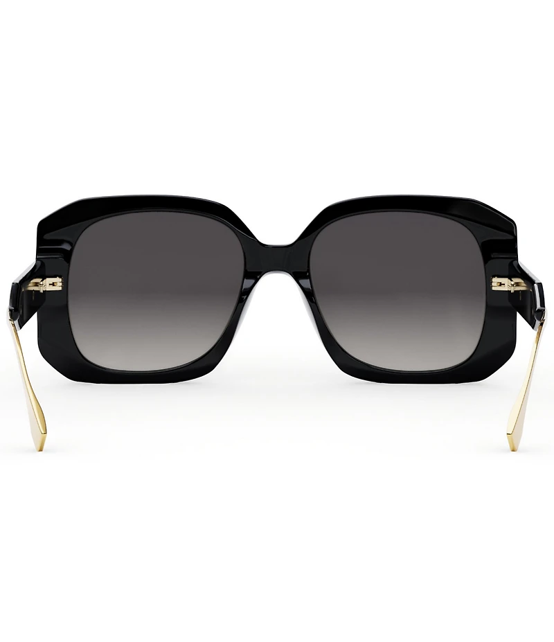 FENDI Women's Fendigraphy 55mm Geometric Oversized Sunglasses