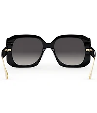 FENDI Women's Fendigraphy 55mm Geometric Oversized Sunglasses
