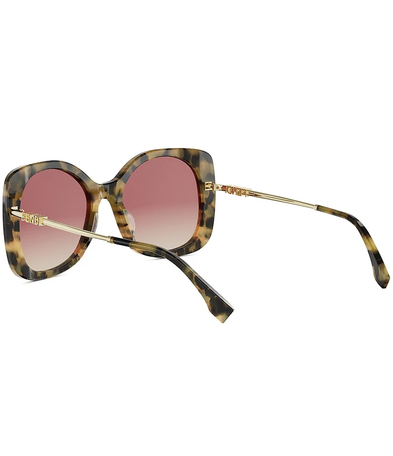 FENDI Women's Fendigraphy 55mm Square Sunglasses