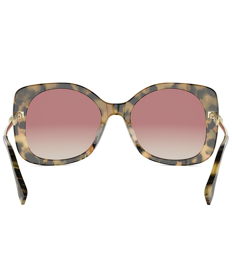 FENDI Women's Fendigraphy 55mm Square Sunglasses
