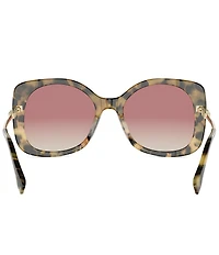 FENDI Women's Fendigraphy 55mm Square Sunglasses