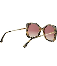 FENDI Women's Fendigraphy 55mm Square Sunglasses