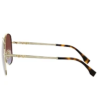 FENDI Women's Fendigraphy 61mm Navigator Sunglasses