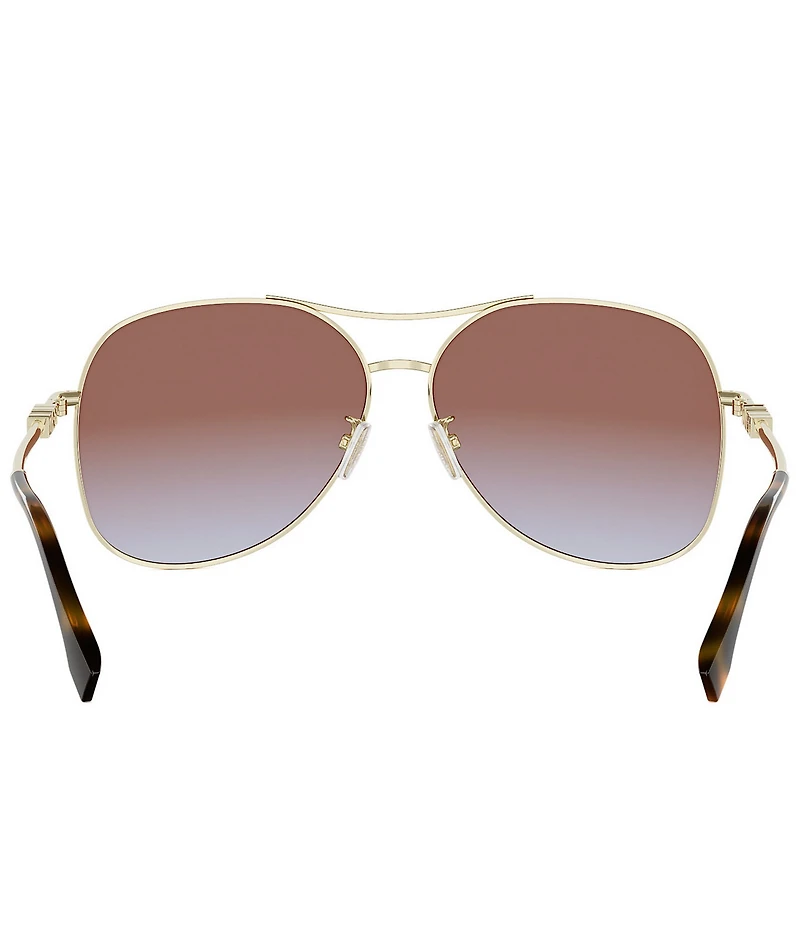 FENDI Women's Fendigraphy 61mm Navigator Sunglasses