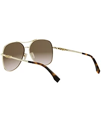 FENDI Women's Fendigraphy 61mm Navigator Sunglasses