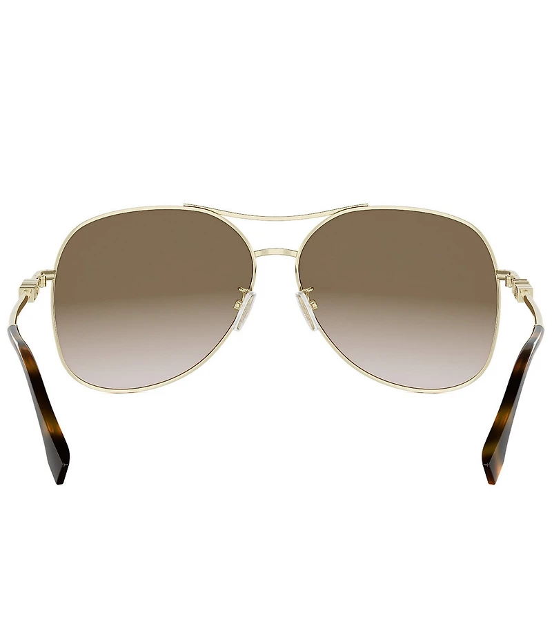 FENDI Women's Fendigraphy 61mm Navigator Sunglasses