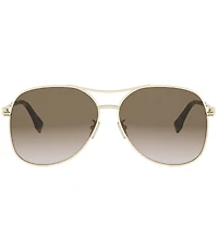 FENDI Women's Fendigraphy 61mm Navigator Sunglasses