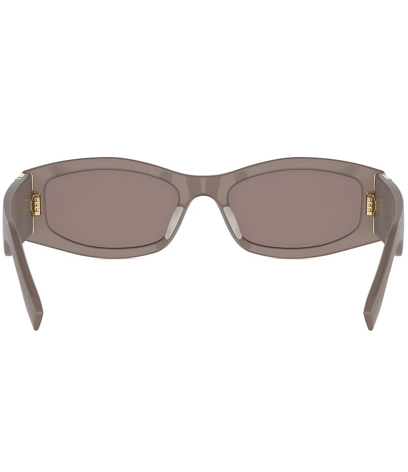 FENDI Women's FF 54mm Rectangle Sunglasses