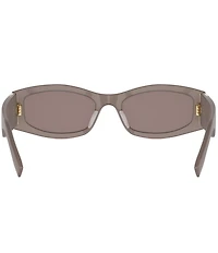 FENDI Women's FF 54mm Rectangle Sunglasses