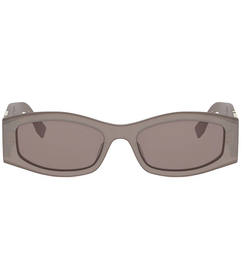 FENDI Women's FF 54mm Rectangle Sunglasses