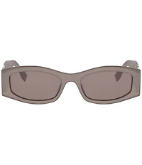 FENDI Women's FF 54mm Rectangle Sunglasses