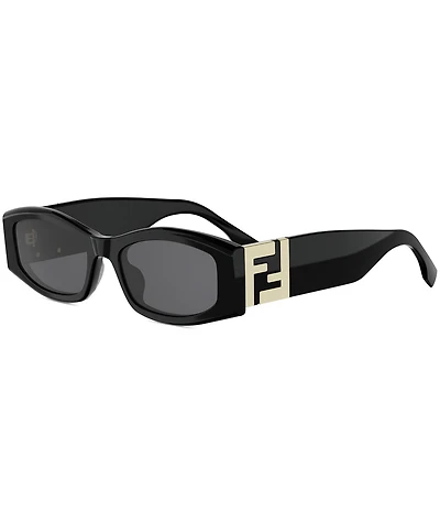 FENDI Women's FF 54mm Rectangle Sunglasses