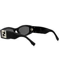 FENDI Women's FF 54mm Rectangle Sunglasses
